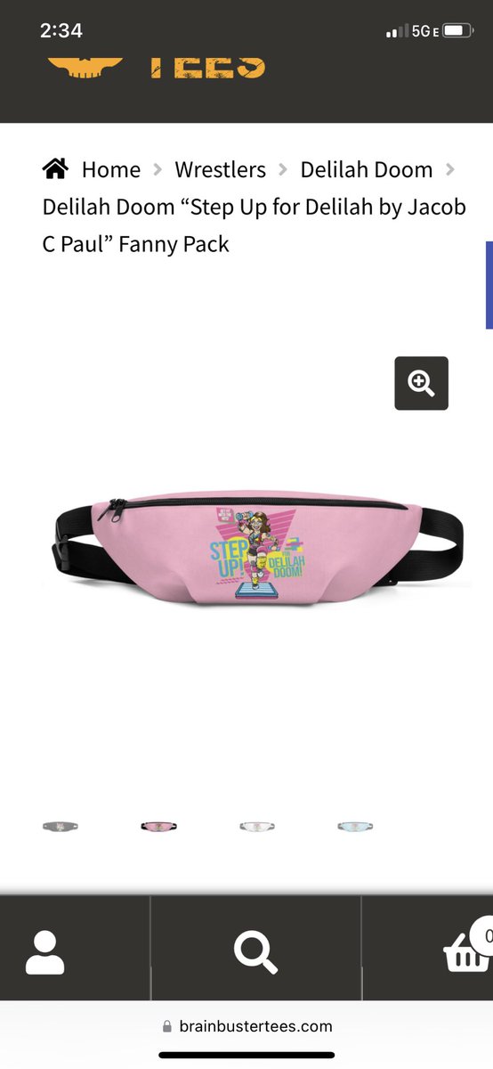 FANNY PACKS JUST DROPPED! brainbustertees.com/product/delila…