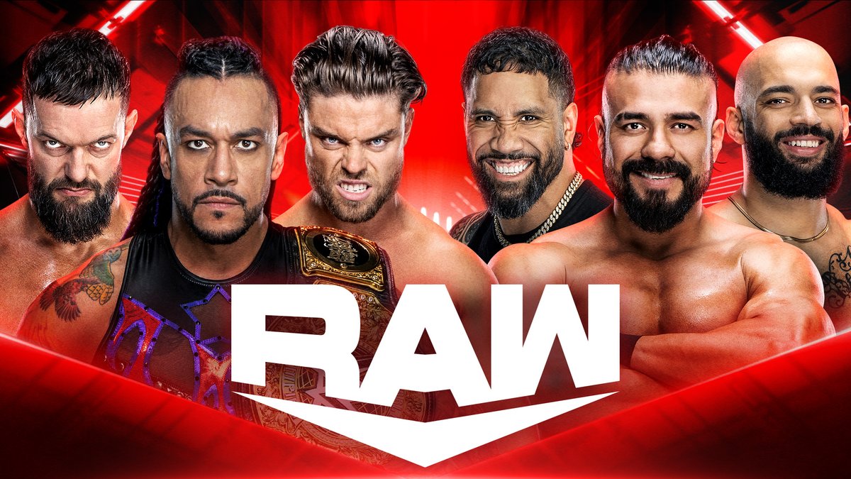 Today on #WWERaw! 

👀 #WWEDraft continues
🇺🇸 #USChampion @LoganPaul returns 
🔥 #TheJudgmentDay vs. Jey Uso, @AndradeElIdolo & @KingRicochet 

Tune in LIVE 10am (AEST) on @binge! 
PREVIEW: wwe.com/shows/raw/2024…  
#WWEonBinge #WWEAustralia