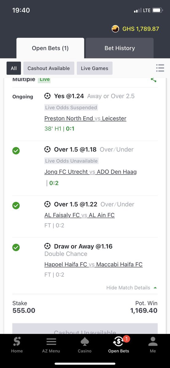 Your man @REDHOOD_1111 keeps on booming everyday charlie.

He made boys win 120+ odds on Soccabet over the weekend plus some other goods odds on sporty, parimatch and msports charlie.

Make you guys follow him and put on his notifs so you don’t miss his odds.

Check thread for…