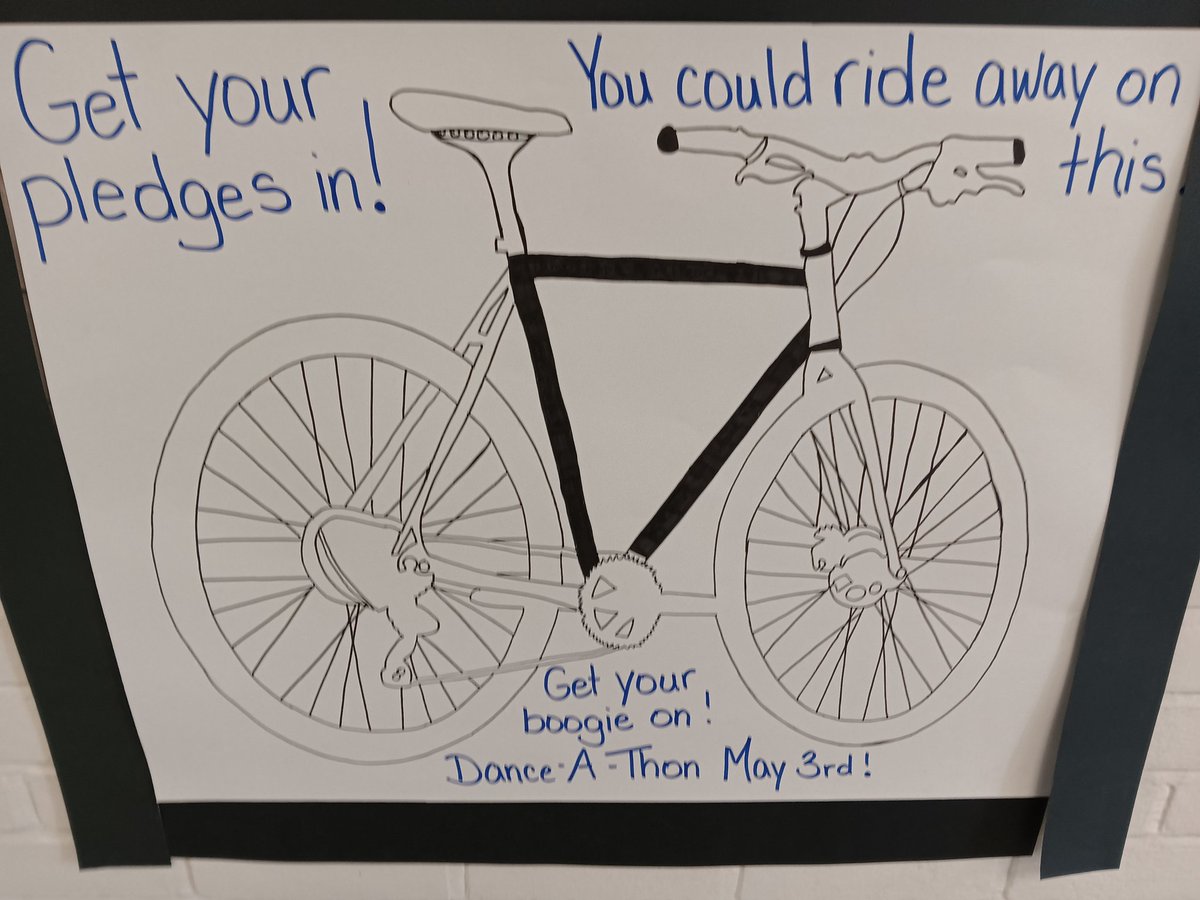 When your child returns their pledge form, their name will go into a draw to win a brand new bike! Get those pledge forms in by Thursday, May 2, Bears!