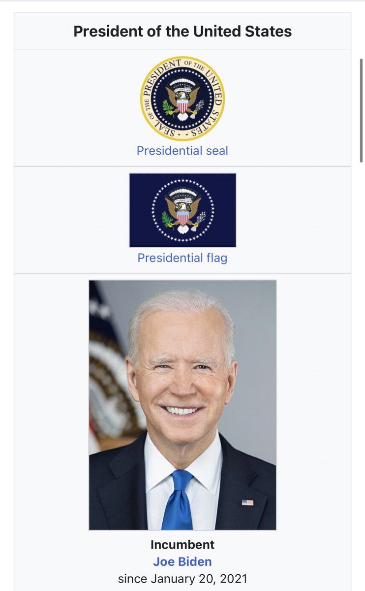 Hey Aaron sorry I looked up who the current president was for the United States since I keep seeing people post videos of police brutalizing them, clearing out any protests or sit ins and cut off water and aid to them and it says Joe Biden is actually the current president