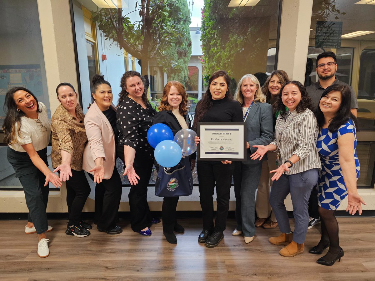 Congratulations, Estefania Viscarra, Administrative Assistant II, who is one of our Employees of the Month for the Month of April! Estefania is a valued member of the Language and Literacy team in Educational Services.