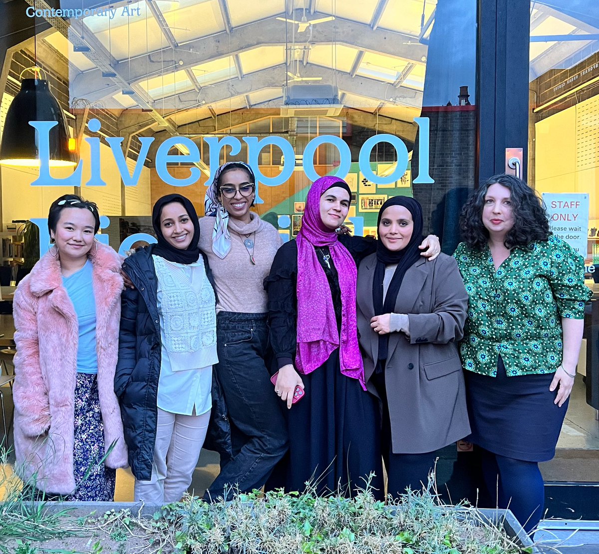 Liverpool Muslim Creative Network Our members were invited to their first consultation community work with @Biennial with @MarieAnneMcQuay Guest Curator of Liverpool Biennial 2025 We have only set up for a month & I appreciate the support we have received