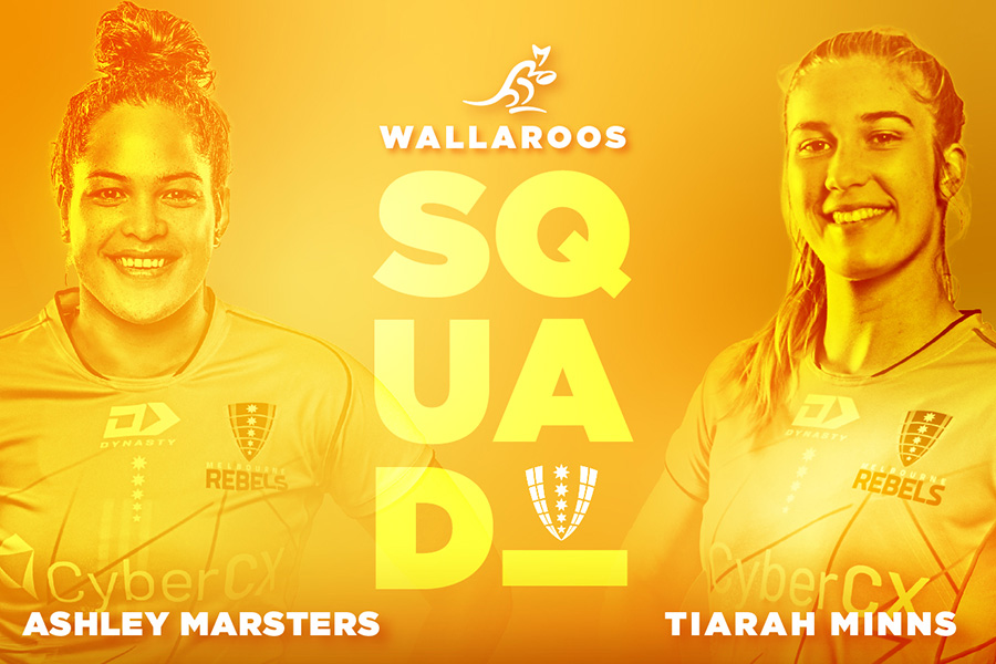 Two of your Melbourne Rebels have
been named in the Wallaroos squad for the upcoming
Pacific Four series.

Congratulations Tiarah and Ashley 🛡

Read More: bit.ly/Wallaroos2024