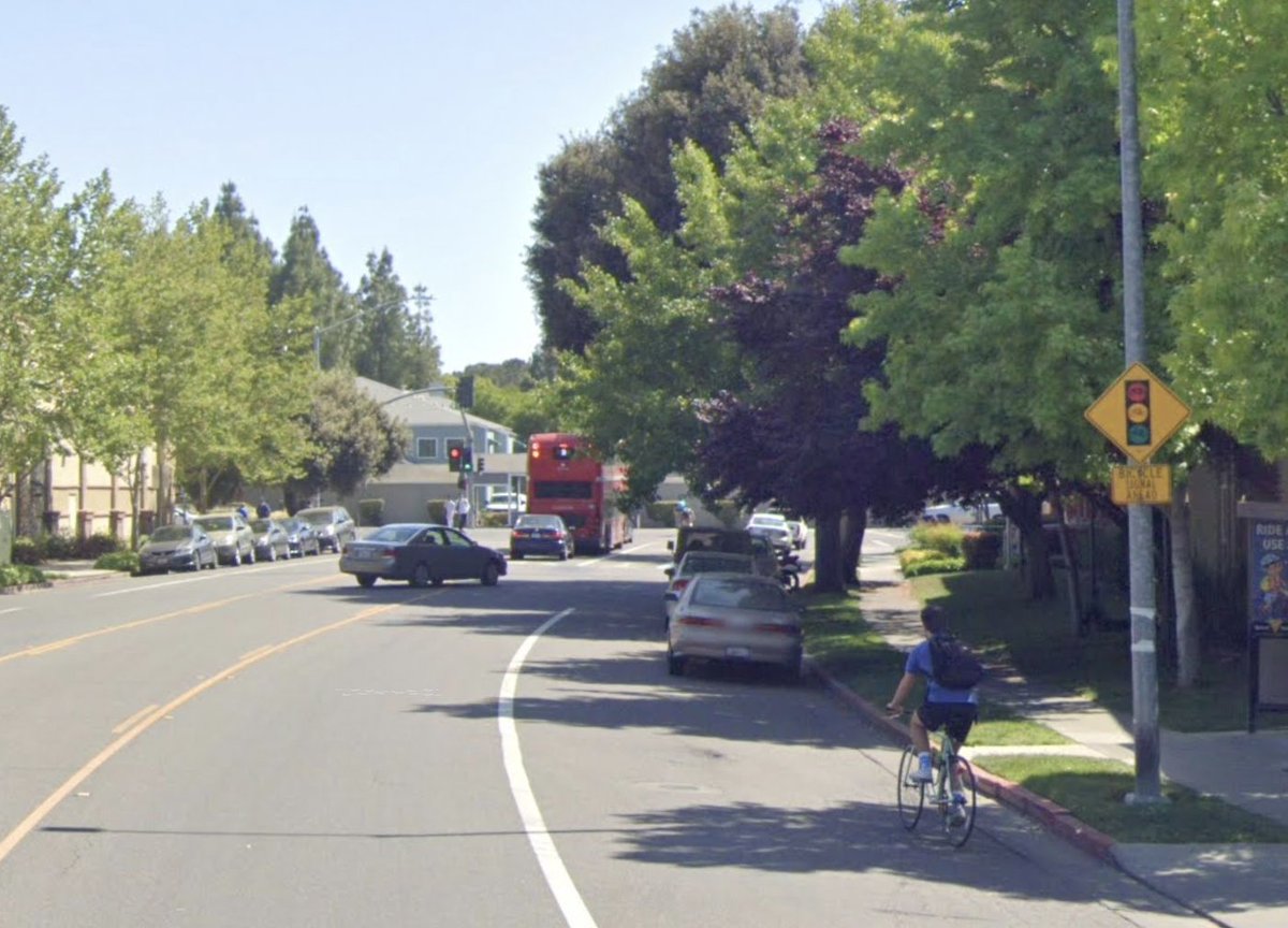 It's true. The first photo below is the first ever bike lane in the US, from Davis CA. What's there now is the second photo, in part due to dudes like John Forester who gave traffic engineers an excuse to do as little as possible.