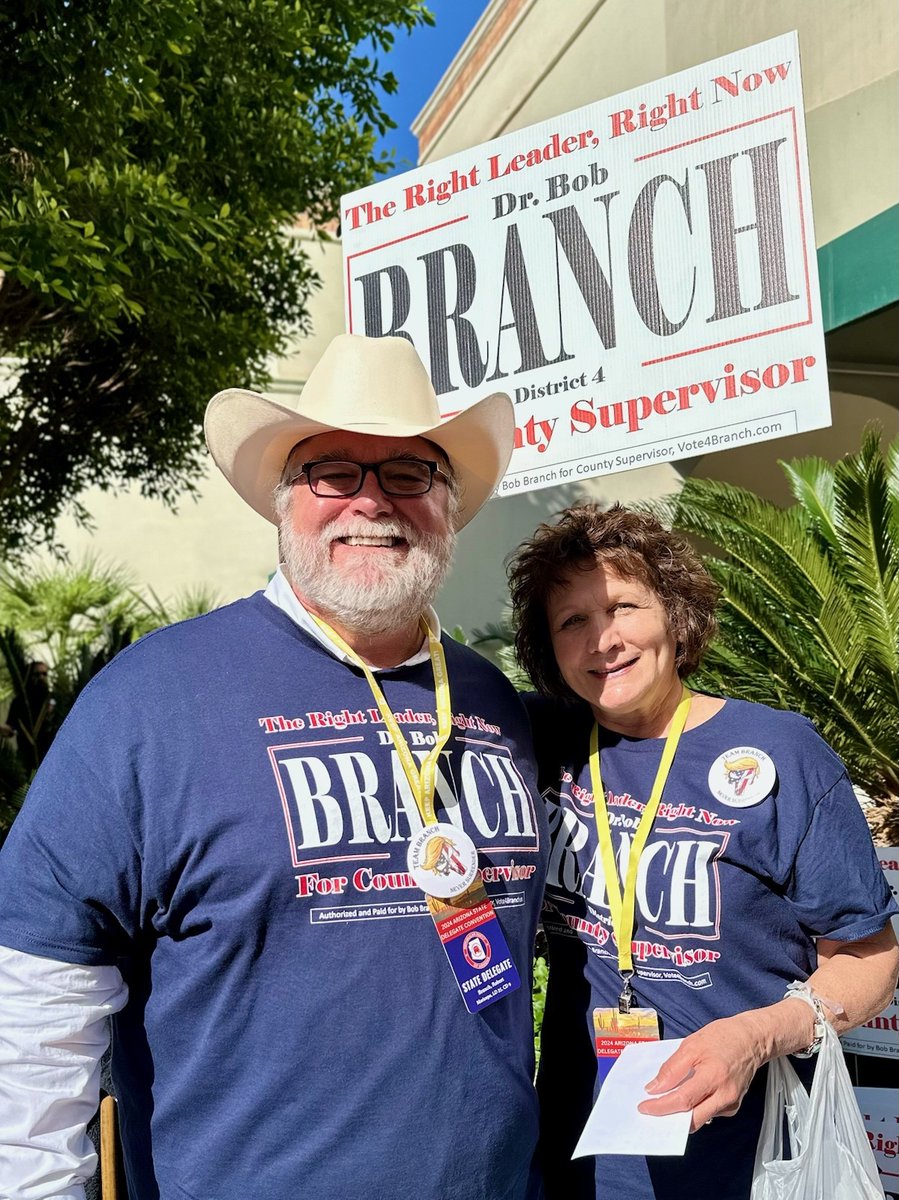 bobbranch's tweet photo. Wisconsin Bound! Thank you Arizona for picking me as a Member at Large for the Republican National Convention! Let's go Donald J. Trump https://t.co/rBeNds5npp