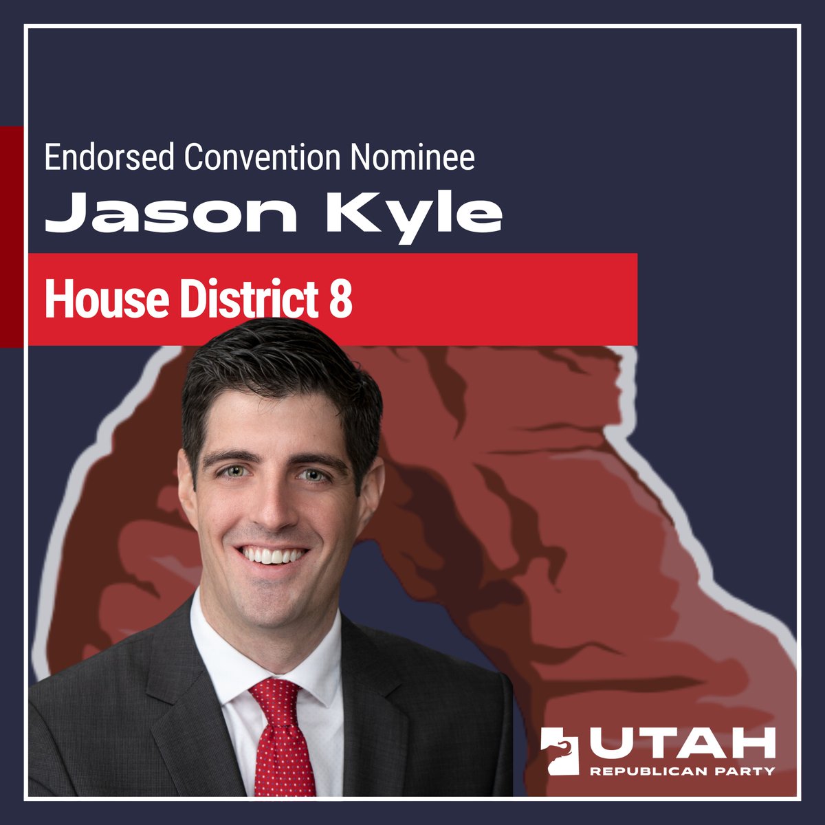 Jason Kyle is the UT GOP's Endorsed Convention Nominee for House District 8! Congratulations Jason!