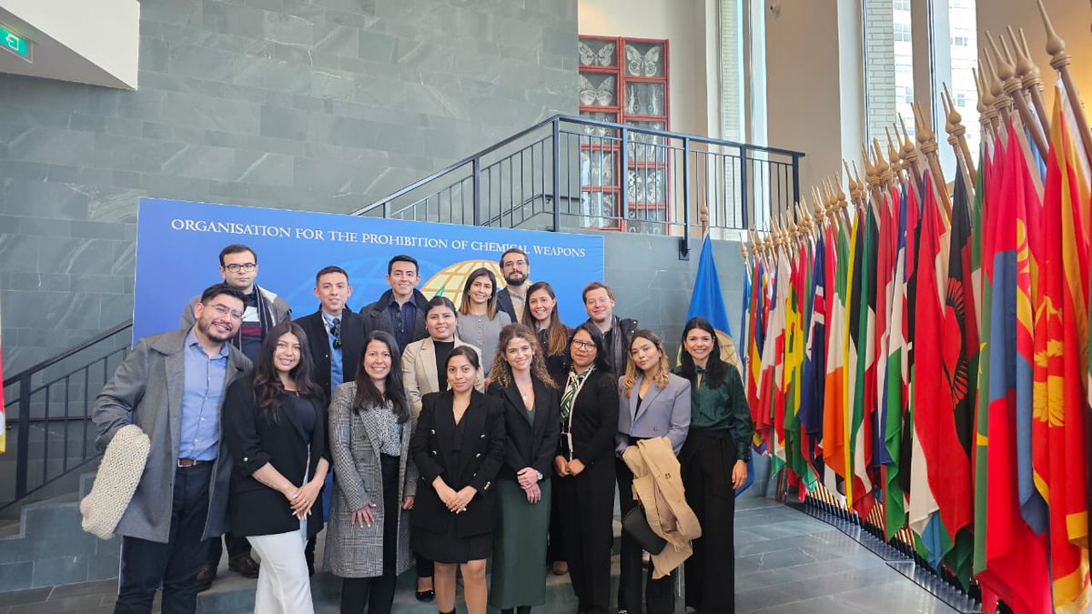 Today we had an enriching experience at the @OPCW and the @ICC in the Hague. A lot of professional insights for the future #opentowork #InternationalLaw #internationalsecurity.