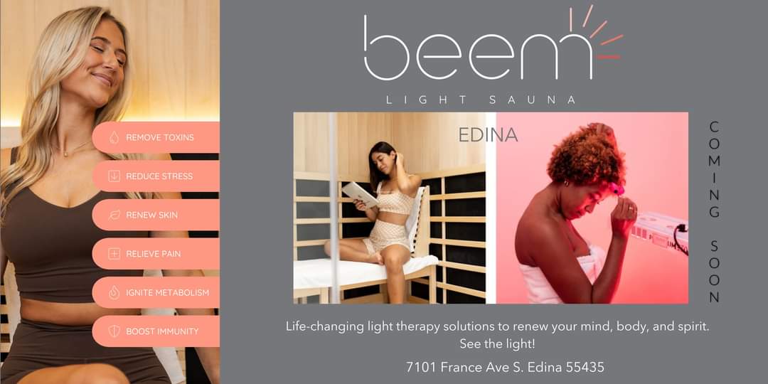 🚨Sponsor Alert!!🚨 We're proud to announce Beem Light Sauna Edina as our newest sponsor! Located in Edina, MN, Beem specializes in infrared, red-light, and chromotherapy services designed to optimize your mind and body. Step into the world of wellness and experience the…