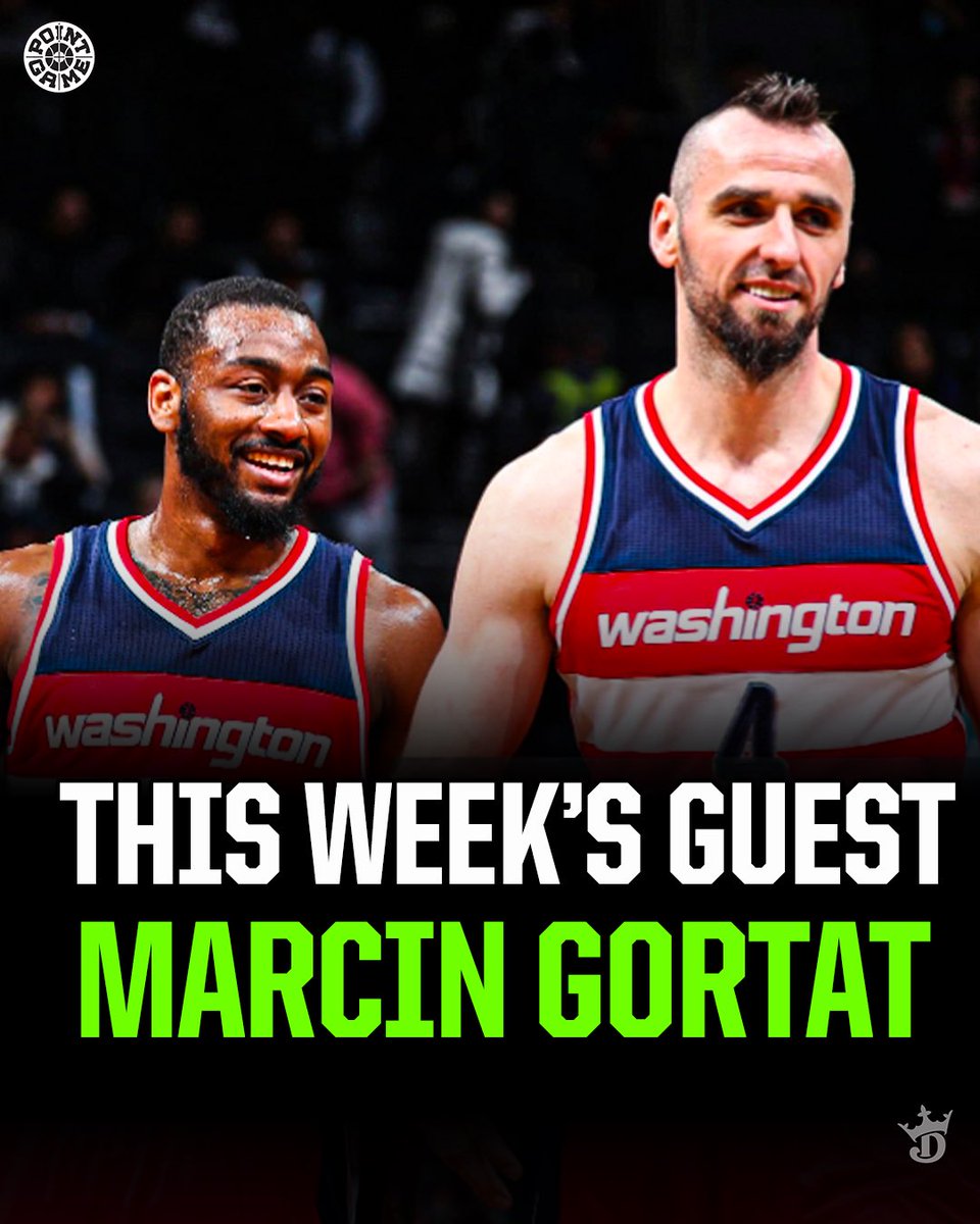 We have the Polish Hammer 🔨 Marcin Gortat on the podcast this week! @MGortat You don’t want to miss this one! 🍿