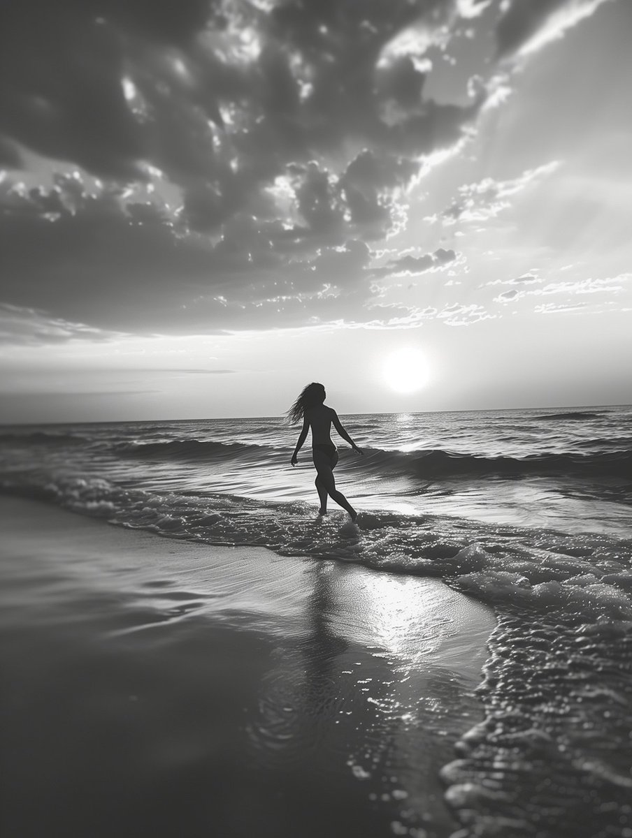 Carefree

#beach #beachday #BeachVibes #beachbody #sunset #blackandwhite #blackandwhitephotography #blackandwhitephoto