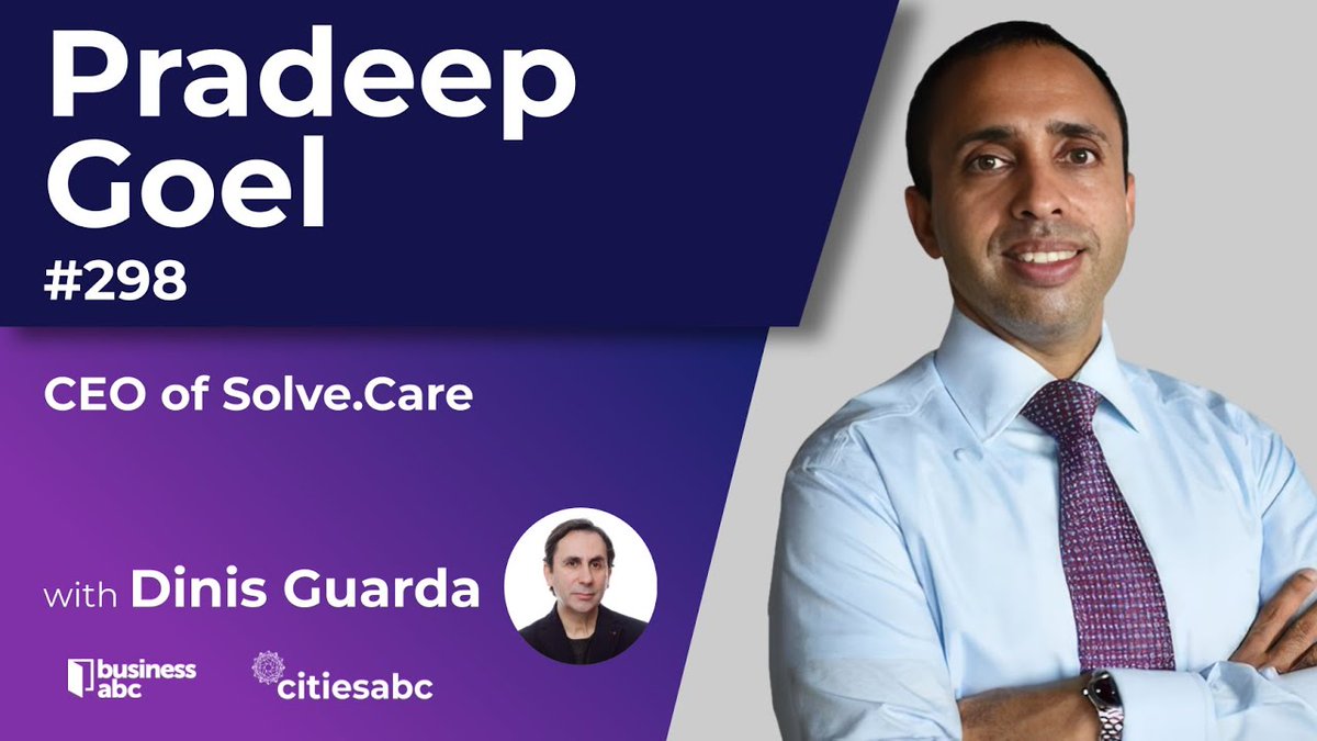 Watch @Solve_Care CEO Pradeep Goel and @DinisGuarda in a deep dive into healthcare's future, blockchain, and Solve.Care's transformative impact. Tune in now for visionary ideas and innovative perspectives youtu.be/xIO-pjH4Emc?si… #Solvecare $SOLVE