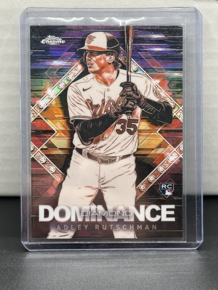 Adley Rutschman Topps Chrome Diamond Dominance RC Case Hit, ends Tuesday, 4/30
proxibid.com/Black-Cat-Auct…
#MLB #Topps #thehobby #whodoyoucollect #Orioles  #cards #baseball #collection