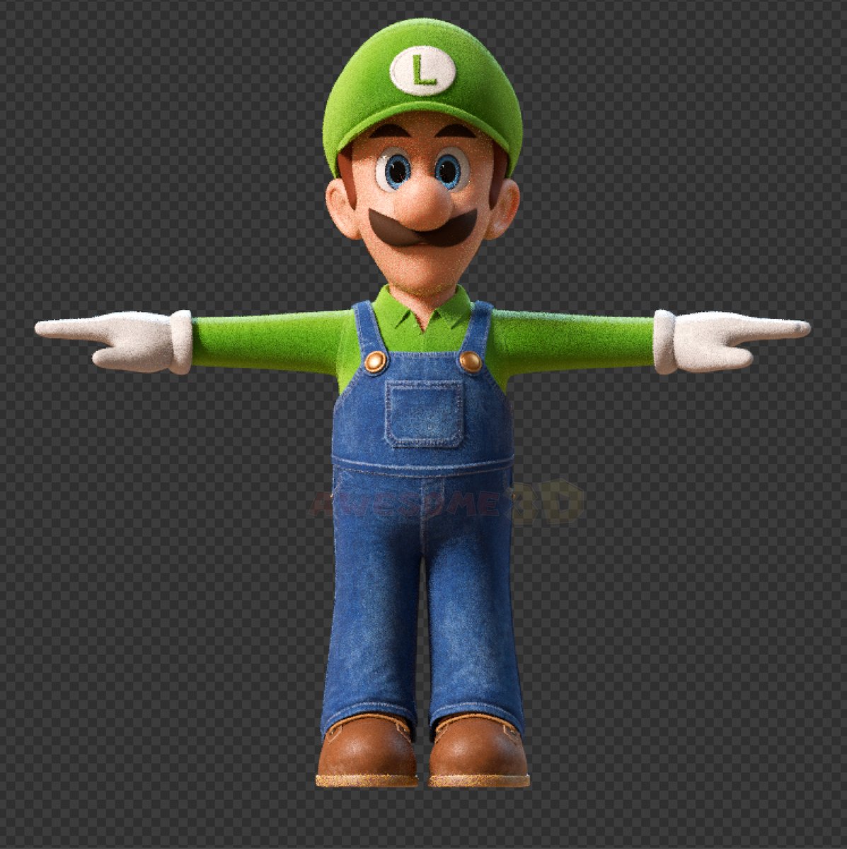 New Luigi model in progress! 👀
#supermariobrosmovie #luigi #Mario