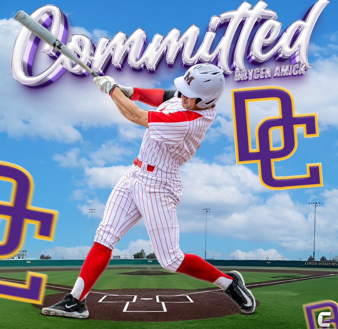 Brycen Amick (@brycen_amick) on Twitter photo I’m blessed and honored to announce my commitment to Dodge city CC! I’d like to thank My lord and savior Jesus Christ. My family and any coach who has helped me along the way. Go conqs!!!
<a href="/EliEgger4/">Eli Egger</a> <a href="/BrettDoe/">Brett Doe</a> <a href="/JeffSherman26/">Jeff Sherman</a> <a href="/thepackbaseball/">Marcus Baseball</a> I’m blessed and honored to announce my commitment to Dodge city CC! I’d like to thank My lord and savior Jesus Christ. My family and any coach who has helped me along the way. Go conqs!!!
<a href="/EliEgger4/">Eli Egger</a> <a href="/BrettDoe/">Brett Doe</a> <a href="/JeffSherman26/">Jeff Sherman</a> <a href="/thepackbaseball/">Marcus Baseball</a>