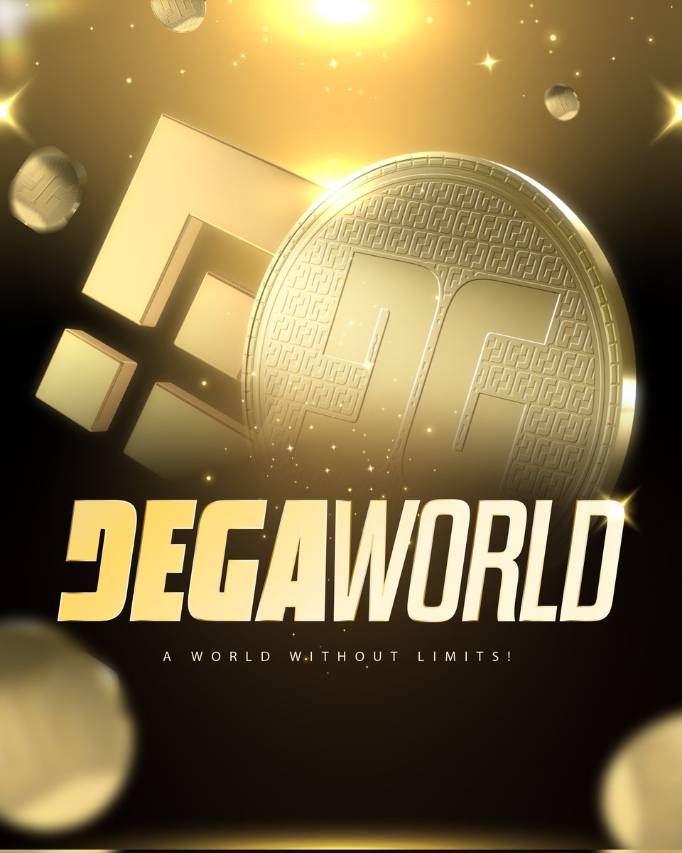 @YisusCryptos Don't like making promises, but I gotta say imo $DEGA is the most promising out there! 80k being given away next month, an entire defi gaming ecosystem being built and updated and the best community I've ever been apart of! @DEGA_WORLD degaworld.io #LFGOAT