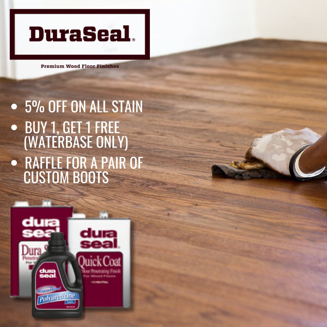 As we count down to our Cinco de Mayo festivities, here's a little sneak peak for our in-store deals this Friday! We'll kick it off with #DuraSeal!

#deals #sale #customerappreciationday #cincodemayo #flooring #fencing #dallas  #theboss #shoptheboss
