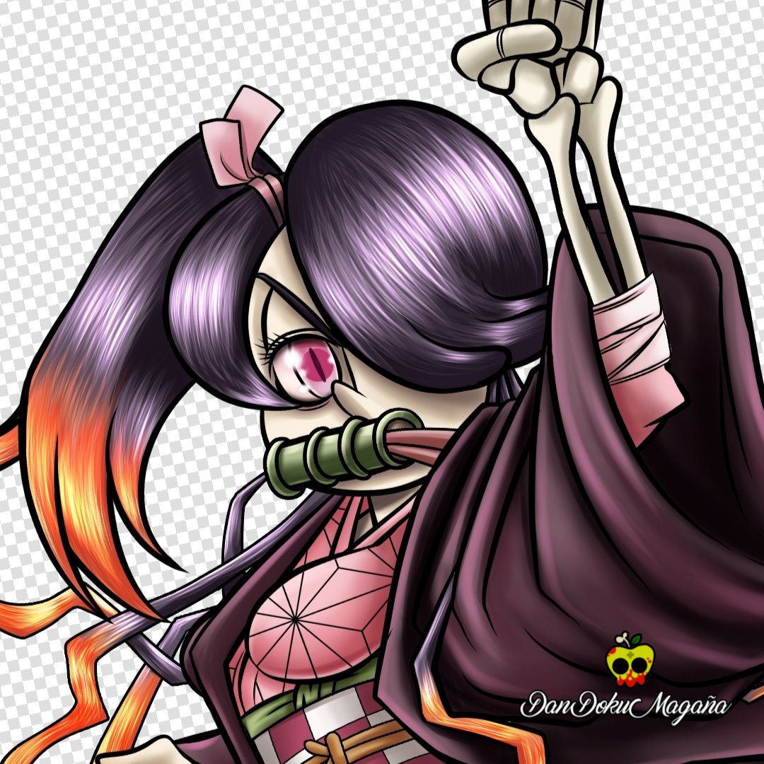 Squigly Demon Artist Fanart in progress Coloring pt. 2 I wish you a  wonderful start of the week everyone and good afternoon! #squigly  #skullgirlsmobile #skullgilrsfanart #fanart #fanartist #fanartwork  #coloring #animereferences #kimetsunoyaiba #ibispaint #