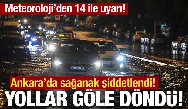 Ankara'da sağanak şiddetlendi: Meteoroloji'den 14 il için kuvvetli yağış uyarısı! buff.ly/3WqmH4t