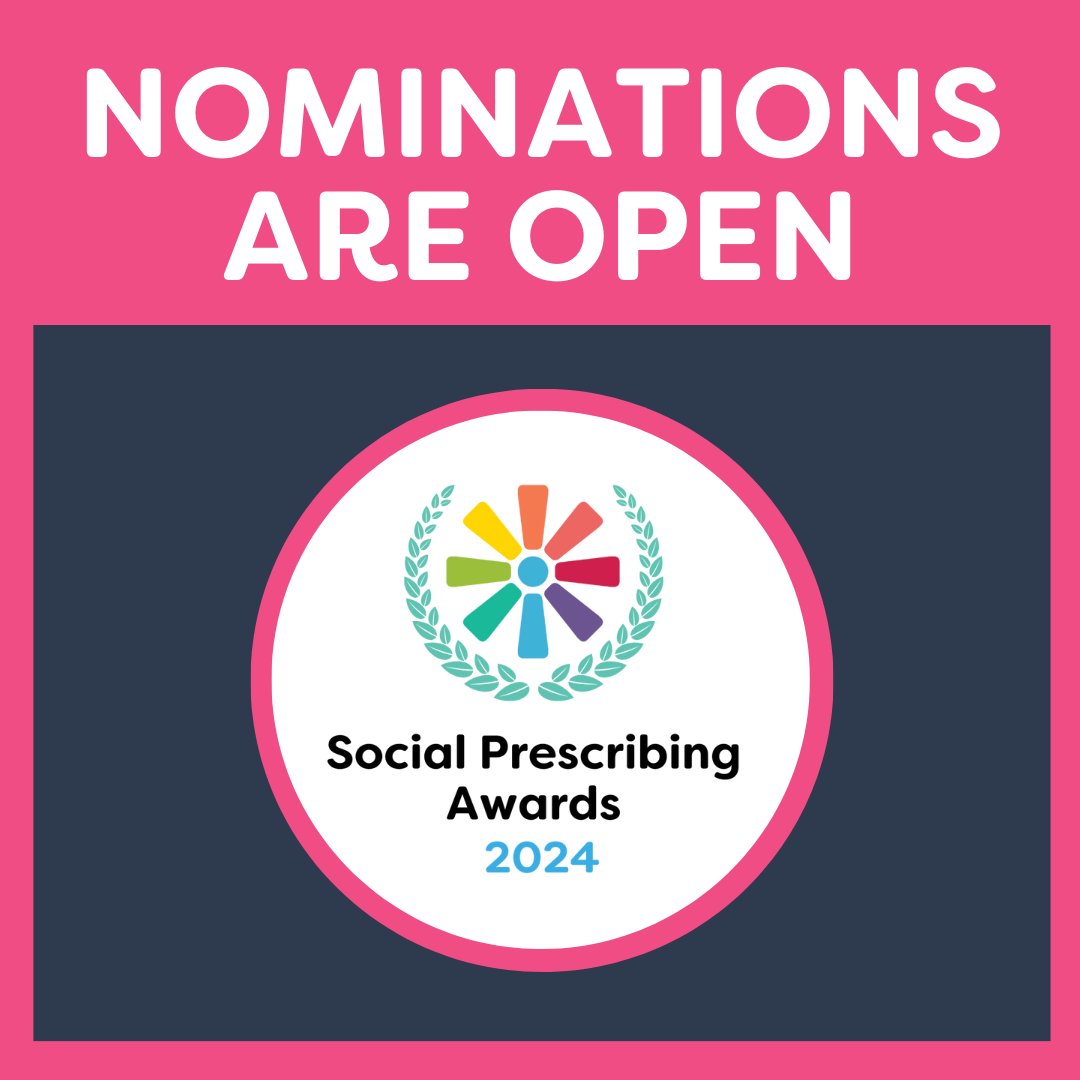📢📢One week left to enter the #SocialPrescribingAwards This is your chance to shine a light on the work you are doing - whether that's at a local, national or international level - please share! Enter here: ow.ly/O6fC50RcUik @NASPTweets @CollegeofMed @SocialPrescrib2