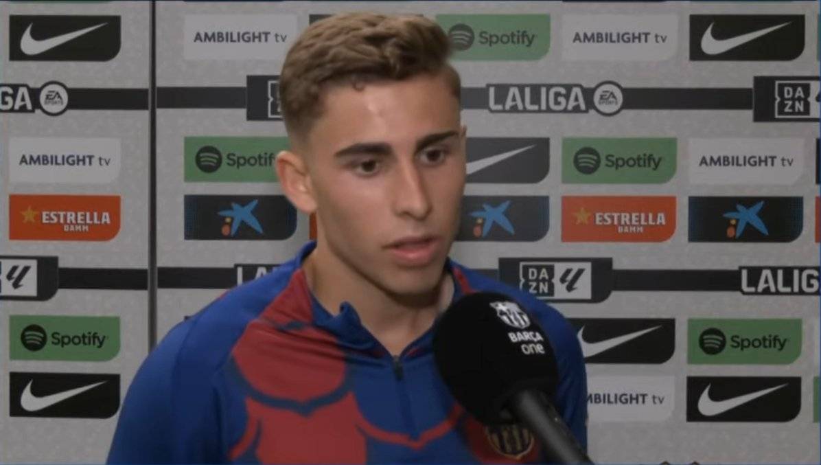 🚨🎙️| Fermín: 'It was a difficult few weeks for everyone. We made some mistakes. Today we got over it well and were able to win.' #fcblive