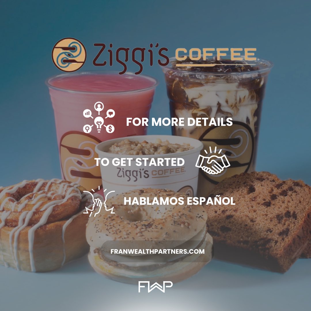 Own your own slice of coffee craze, by joining Ziggi’s #franchise.

Click here: franwealthpartners.com/brands-blog/zi…

#franchisee #franchiseopportunity #entrepreneur #entrepreneurshipjourney #entrepreneurlife #financialfreedom #businessownership #franchisecoach #selfemployment #lifestyle