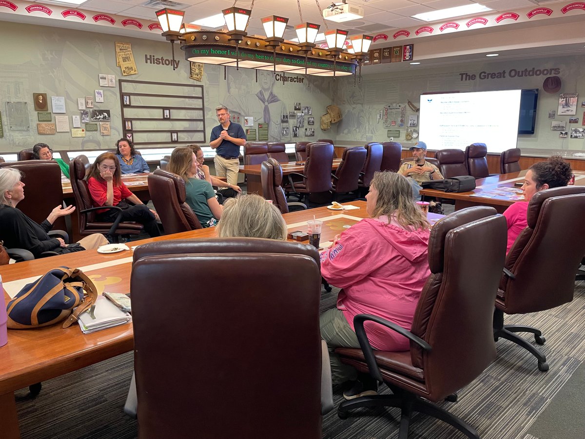 April Networking event! Thank you to Capitol Area Boy Scouts <a href="/CapitolAreaBSA/">CapitolAreaBSA</a> for hosting and sharing opportunities for collaboration. 

Up next: Speed Networking May 30th. Join our mailing list for updates buff.ly/3JIreYl 

#STEM <a href="/STEMecosystems/">STEM Ecosystems</a> <a href="/tiesteach/">TIES</a>