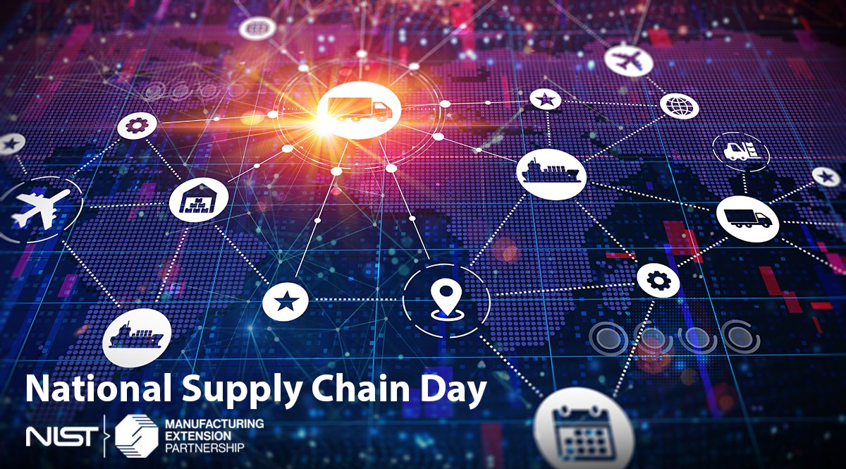 Happy National Supply Chain Day! The MEP National Network helps manufacturers every day to create strong and resilient supply chains. Read the success stories at:
nist.gov/mep/successsto…

#NationalSupplyChainDay #MEPNationalNetwork