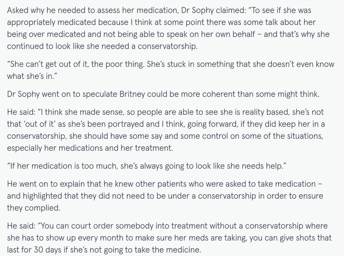 BritneyTheStan's tweet photo. This doctor who claims Britney "needs a new conservatorship" was responsible for the deaths of multiple children. #JusticeForBritney https://t.co/SEM7WiWPNp