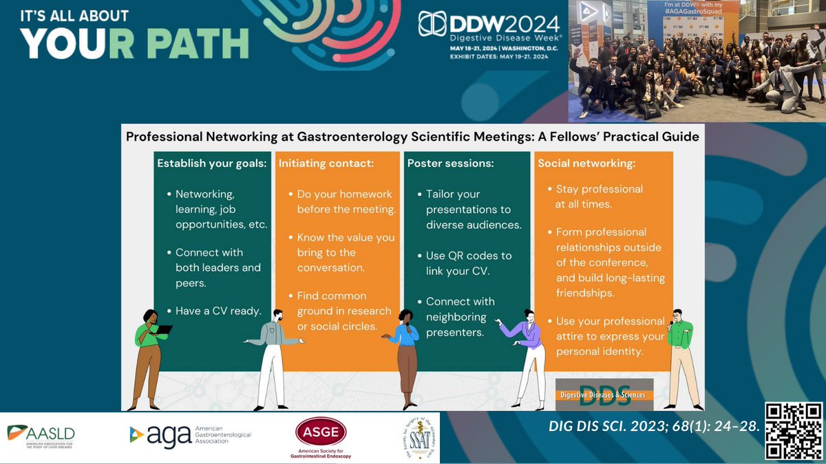 #DDW2024 is 3⃣ weeks away! 🤩Time for Habibi's Round-up of social events, networking opportunities & more. 🤗Tips on navigating the @DDWMeeting app 🧐Missed anything? Let me know 😖1st time & need advice? More advice here👇 🔗pubmed.ncbi.nlm.nih.gov/36310307