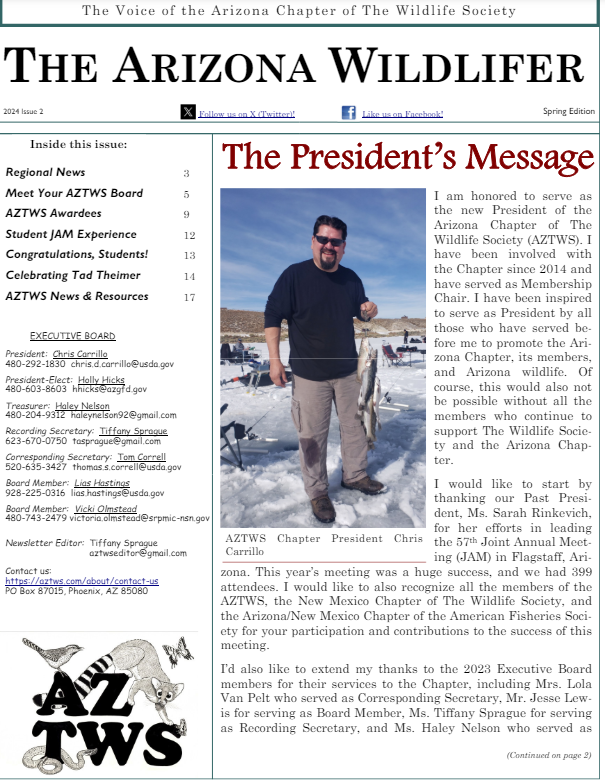AZ Wildlife Society tweet media
