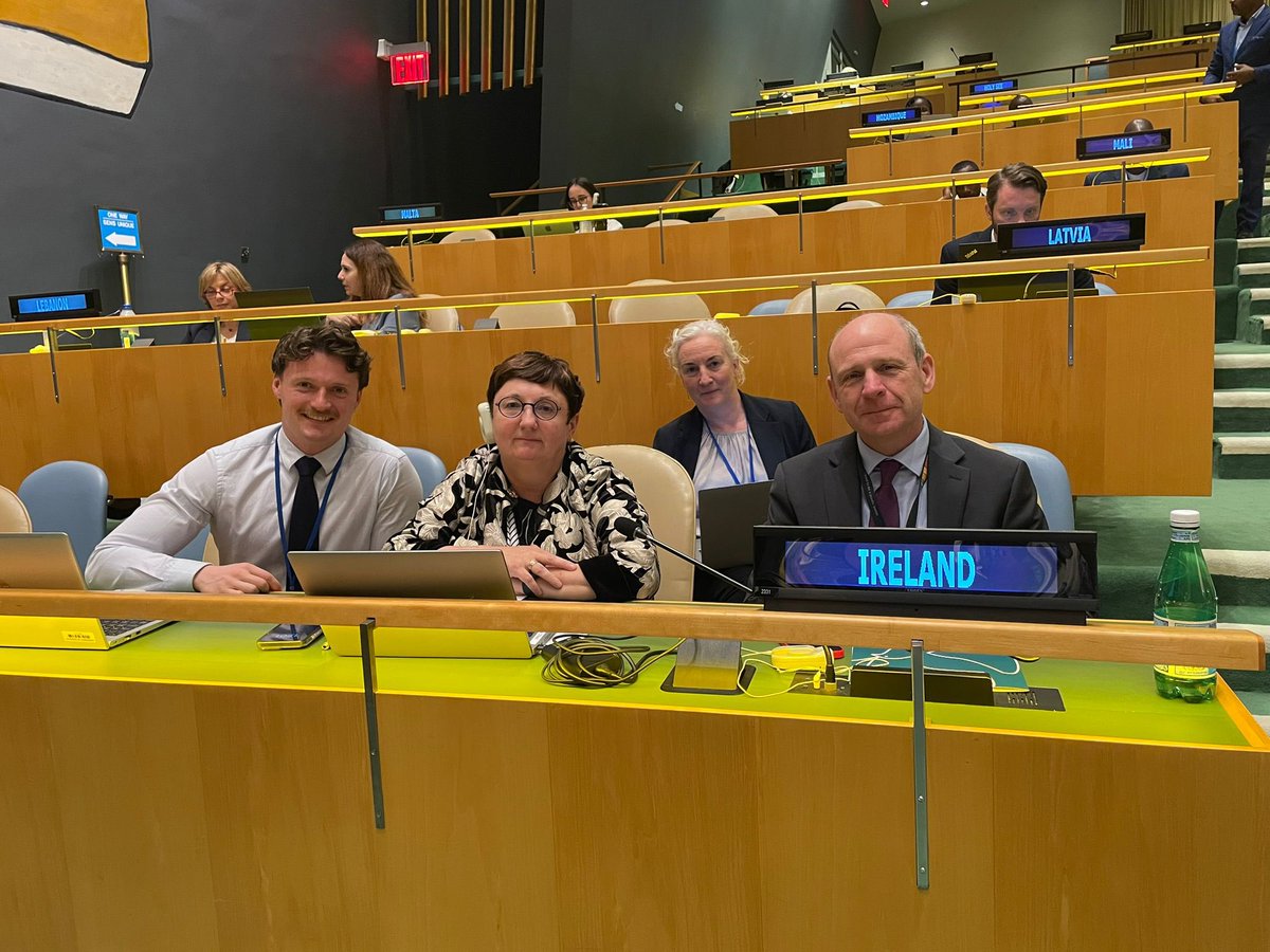 Today, we celebrate 3️⃣0️⃣ years since the International Conference on Population and Development. The #ICPD placed human rights, including sexual and reproductive health and rights #SRHR, at the heart of sustainable development. Read 🇮🇪’s statement ➡️ bit.ly/ICPD