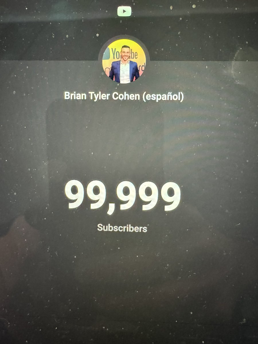 Who wants to be subscriber #100,000 for my Spanish channel? Help us grow our reach with a critical (and often overlooked) voting bloc! Youtube.Com/@briantylercoh…