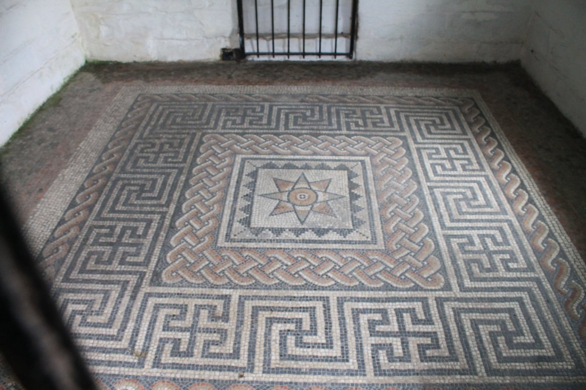 Starting (for the zillionth time) with some #MondayMotivation to sort through so many memory cards of photos... 
Just spotted these in time for a #MosaicMonday pic! 

#Aldborough #Roman #organisation