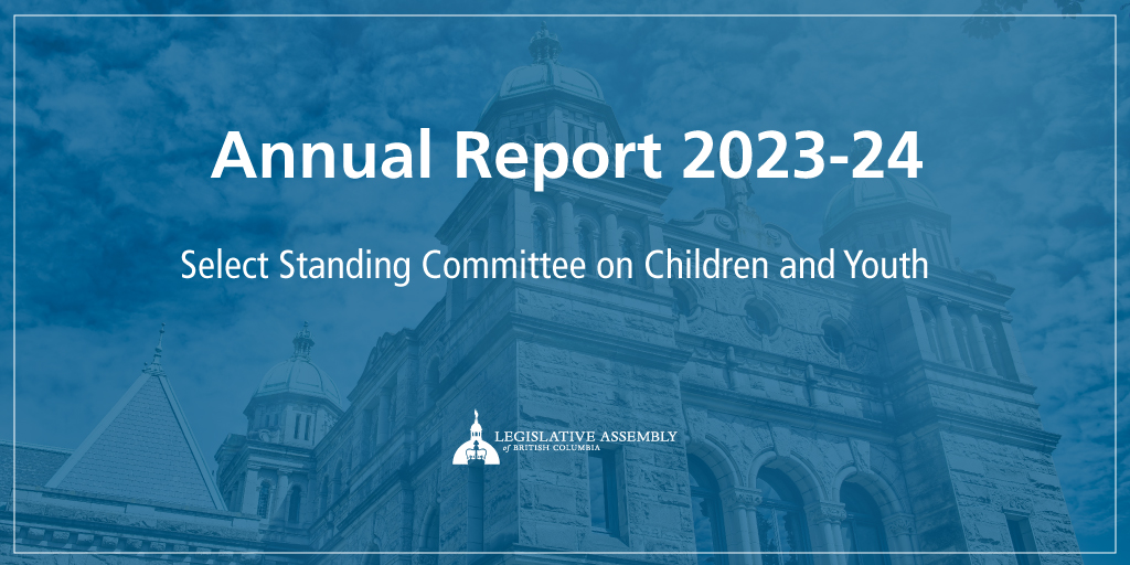 The #BCLeg Children and Youth Committee has released its Annual Report, which summarizes the Committee’s activities from April 1, 2023 to March 31, 2024.
Read the report: bcleg.ca/3UiqWMx
#BCpoli