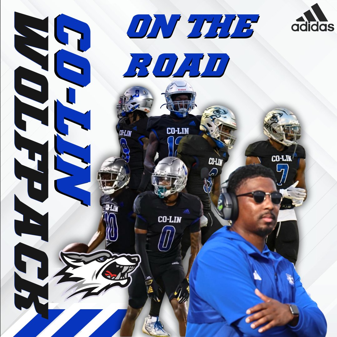 ON THE ROAD LOOKING FOR THE TOP DAWGS!! #CO-LIN FOOTBALL #WOLFPACK