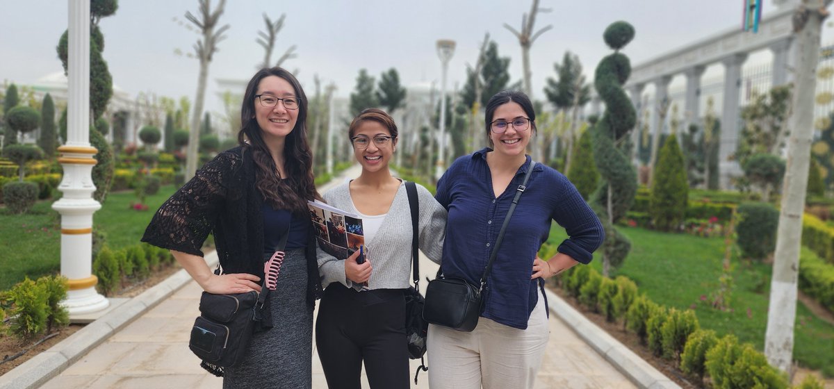 Looking forward to sharing loads more from Pipeline Vocal Project's most recent tours - pictured here in Turkmenistan! #cultureatstate #ExchangeOurWorld