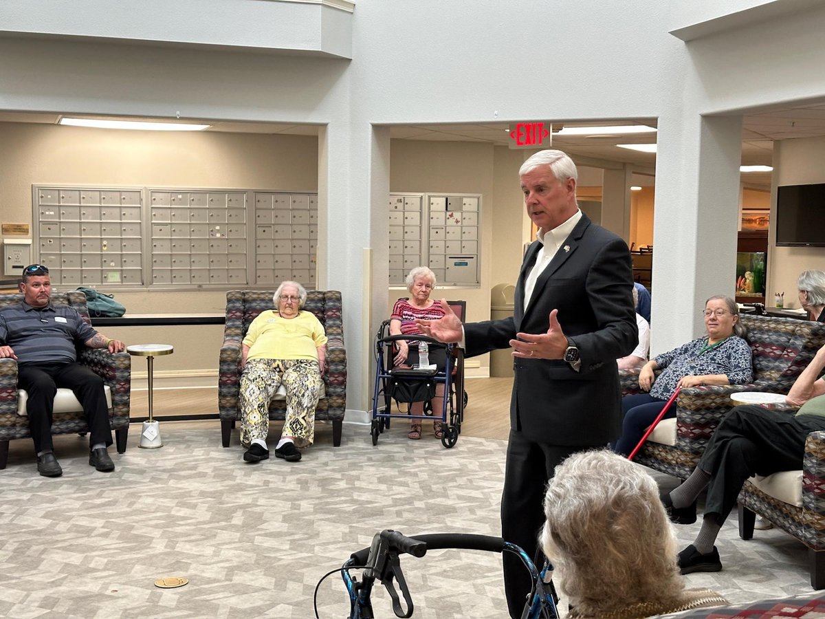 I visited Morada Senior Living last week to provide an update on what's happening in Congress and answer questions. We discussed the latest national security legislation, the nation's fiscal state, and the chaos at our southern border. I always appreciate hearing from those I…