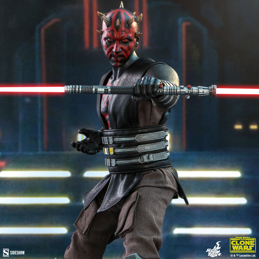 side.show/k56z4 In an elaborate plan, Darth Maul™ orchestrated the siege of Mandalore™ to rob Darth Sidious™ of his new apprentice. @hottoysofficial #StarWars #TheCloneWars