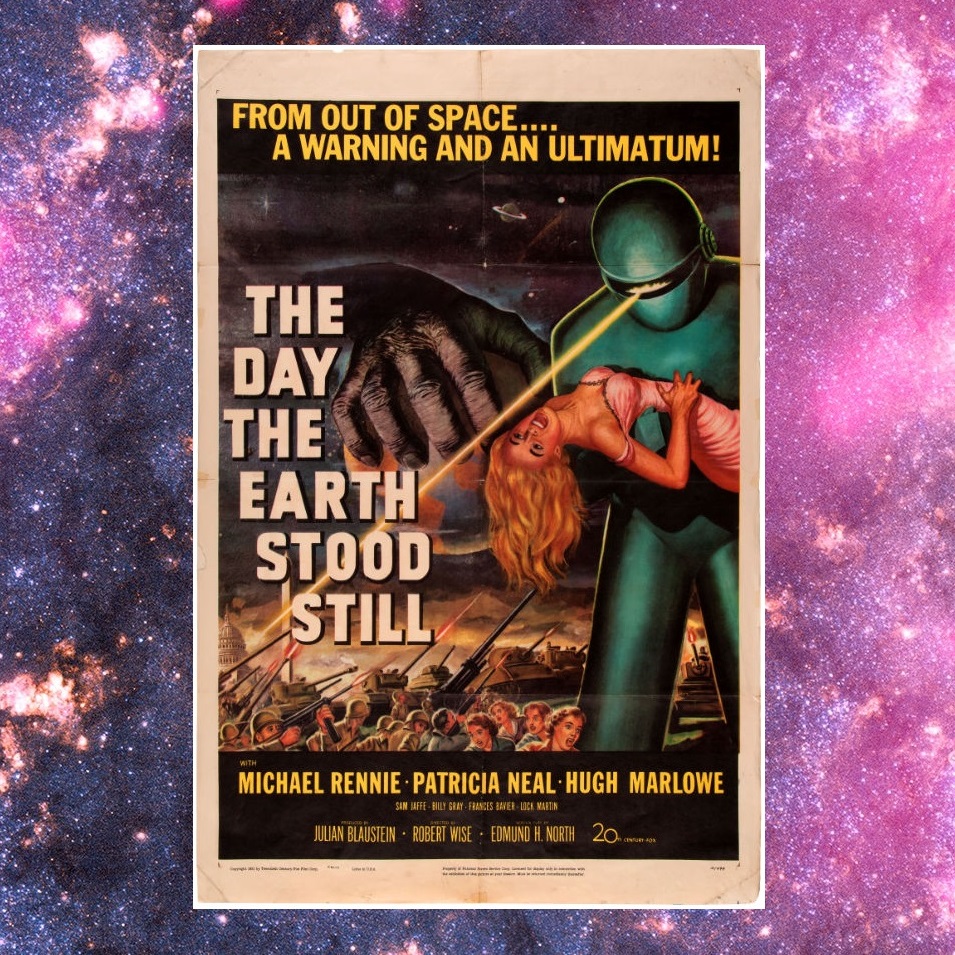 SOLD FOR $13,890! Hake's is always looking for vintage movie posters for our sales, like this one-sheet poster for the 1951 sci-fi classic The Day the Earth Stood Still! Contact us today to sell your movie posters! 🛸🤖🛸 #TheDayTheEarthStoodStill #1950s #movieposter #collector