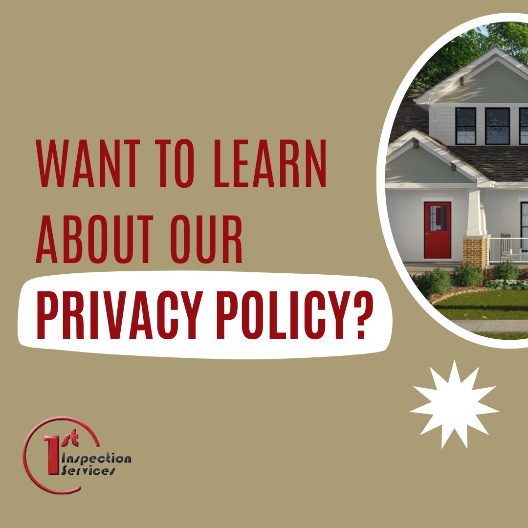 Interested in what our Privacy Policy is? Check out this link 1stinspections.com/privacy-policy/
#1stInspectionServices #Bergen #HomeInspection #PrivacyPolicy