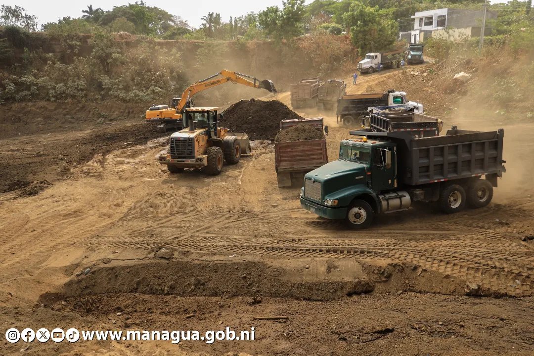 1/2 🌧️ ¡Preparados para la temporada de lluvias en Managua! Con un 90% de avance en el Plan Invierno 2024, hemos limpiado cauces, tragantes y micropresas para reducir riesgos de inundaciones.