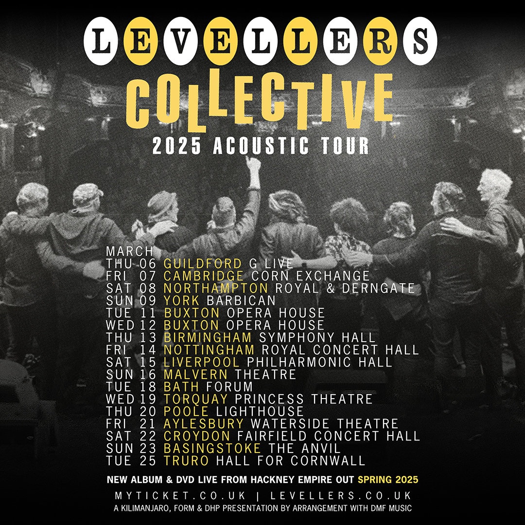 We're bringing our dynamic acoustic show back on the road, after two great previous outings! Can’t wait for you to see this side of our band again, if you haven’t already x
Tickets on sale this Fri 03 May at 10am AND more news soon on Live Album &amp; DVD from Hackney Empire