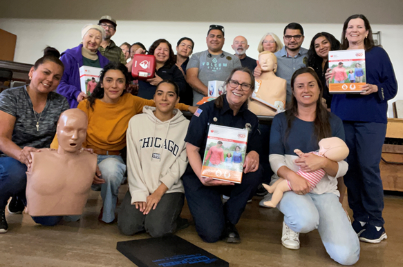 Last Thursday our partners at San Diego Project Heart Beat taught 16 San Diegans hands only CPR as part of the Revive & Survive initiative to train one million San Diegans. Get trained in 15 minutes: revivesurvive.ucsd.edu