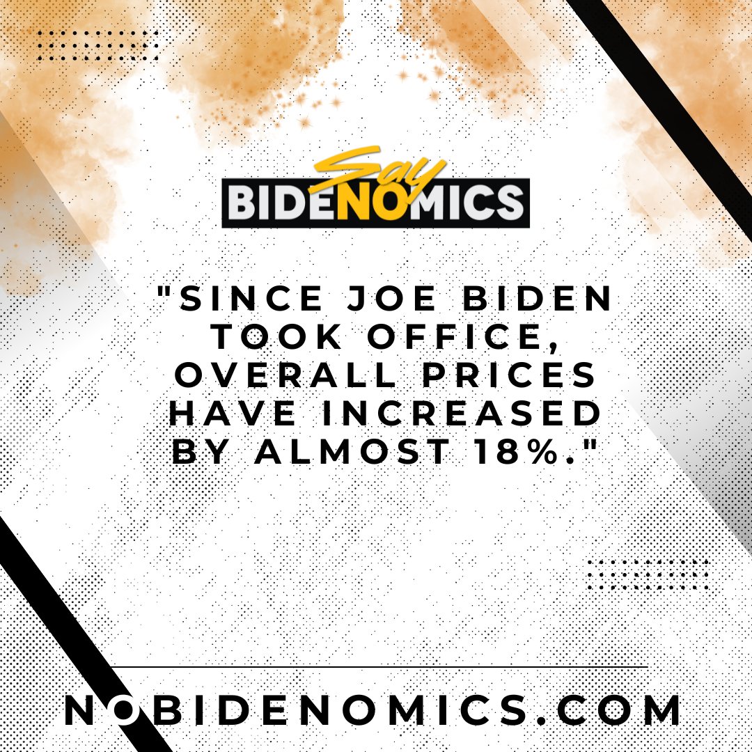 Bidenomics is bad economics, and this week our friends at @LIBREinitiative are spotlighting how @POTUS bad policies are impacting the hispanic population on their new website- NoBidenomics.com. Check it out!