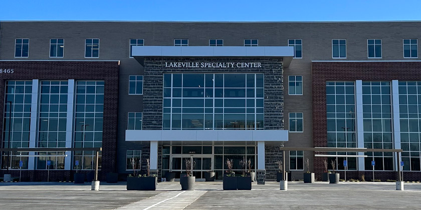 Welcome to the Allina Health Lakeville Specialty Center - Lakeville's newest home to care in 15+ specialties. Whether you're searching for heart care, orthopedics or women's health, rest easy knowing we'll make your health a priority from head to toe: bit.ly/3UDG2xK.
