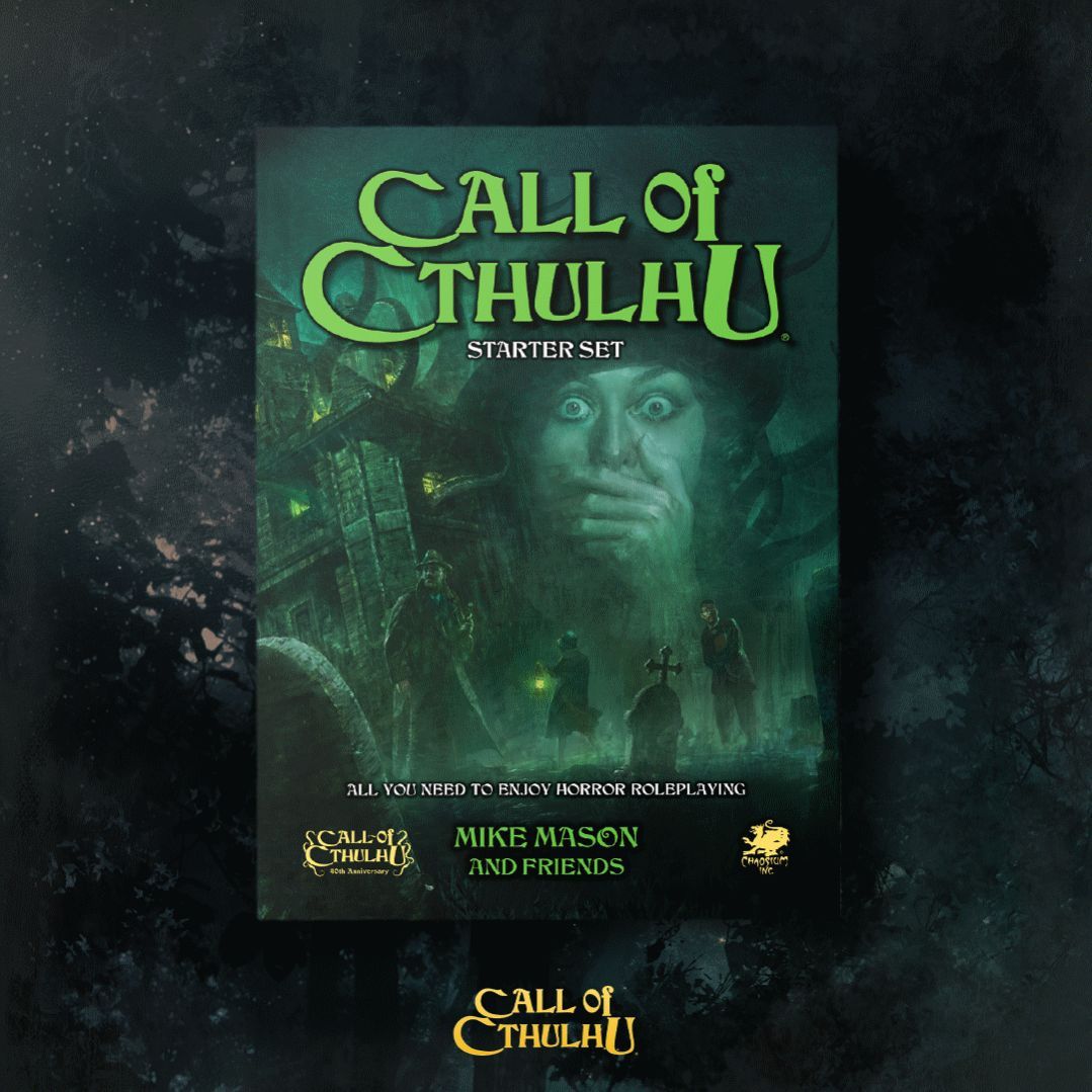 Enter the mystifying world of Call of Cthulhu today! Experience an easy-to-learn and easy-to-teach game of investigative horror! buff.ly/3iaU6br