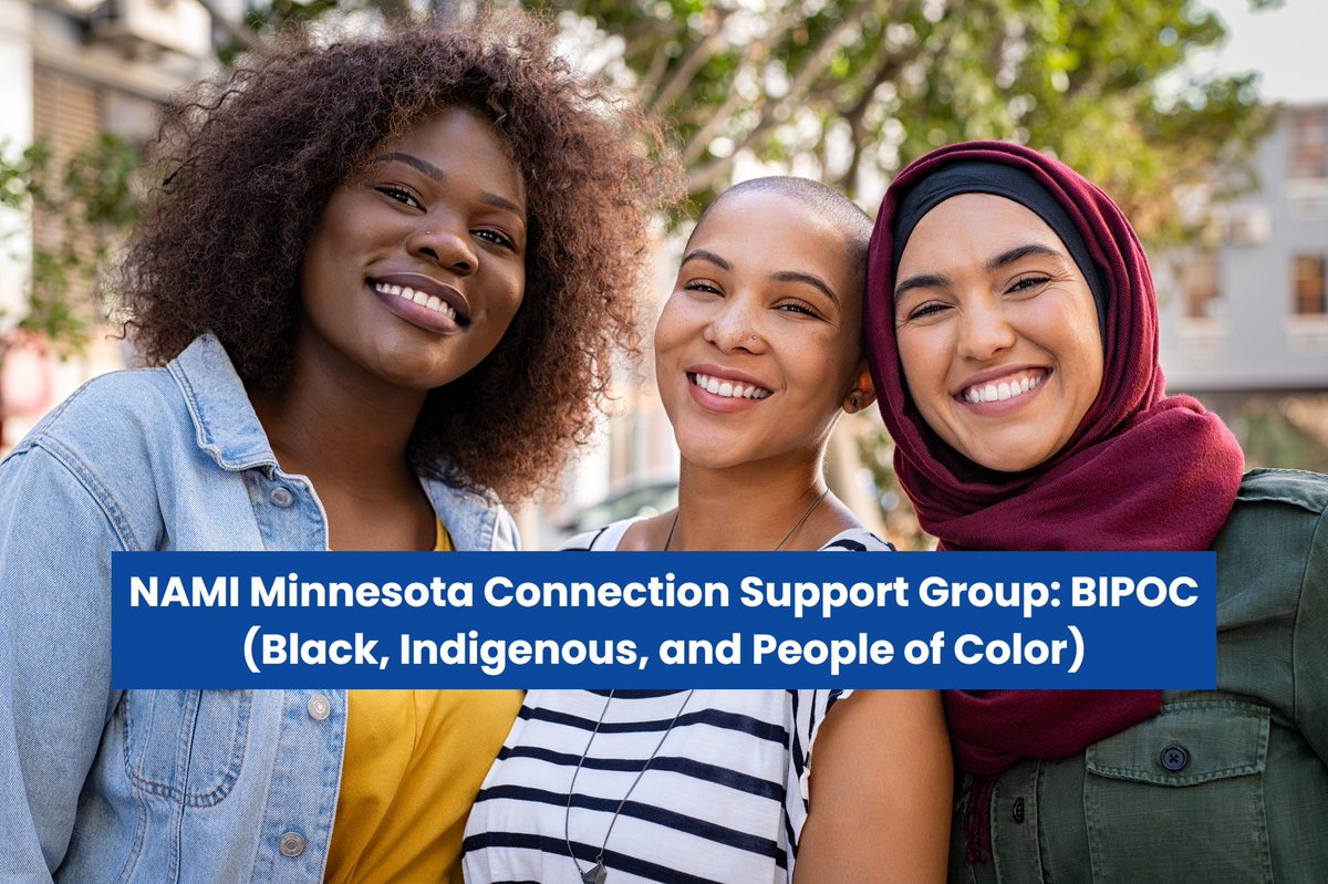 This online support group is a free, peer-led support group for any adult (18+) in the BIPOC community who is living with a mental illness. Gain insight from the challenges and successes of others facing similar experiences. heypeers.com/meetings/30426…