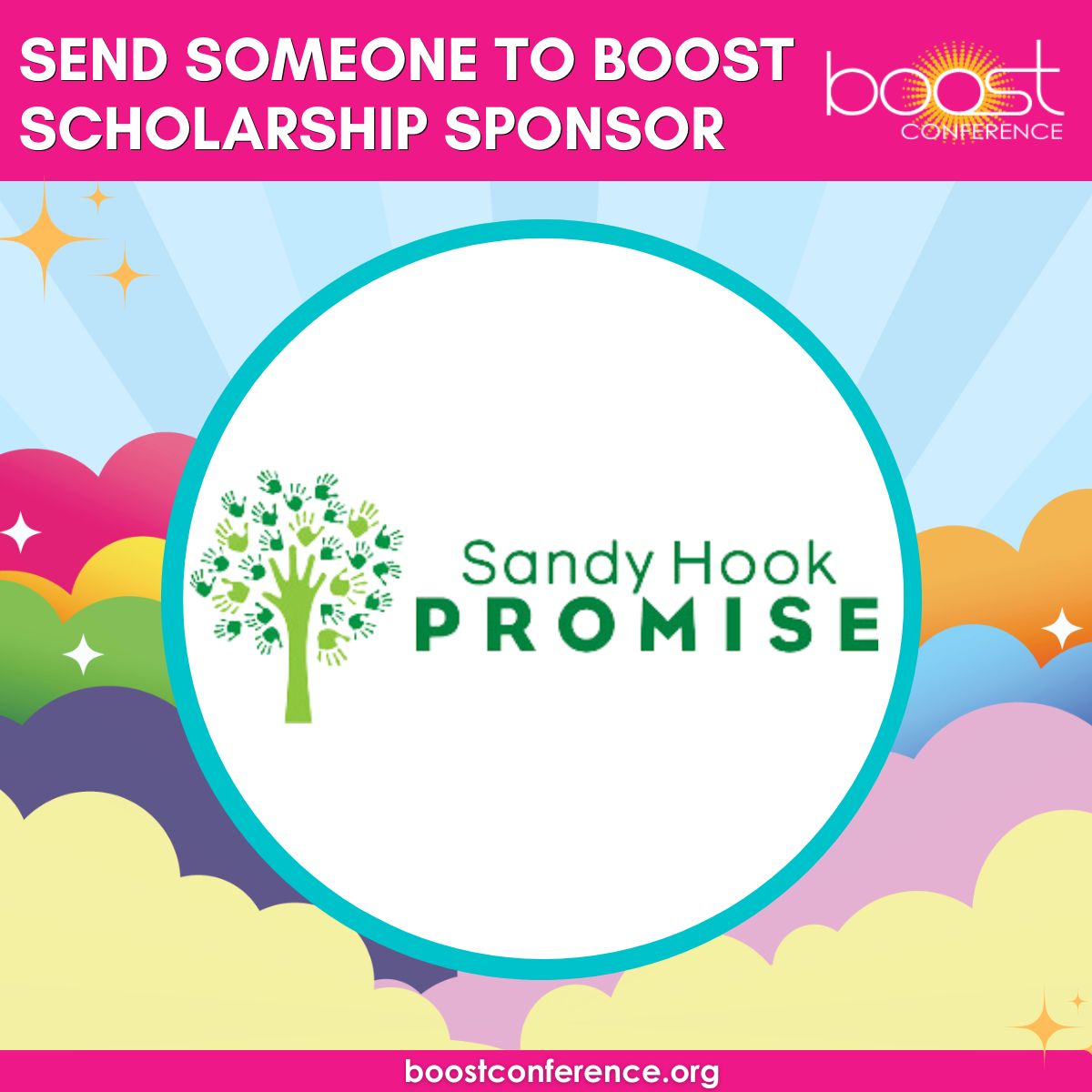 The @SandyHook team has donated a second #boostconference registration to an educator through our Send Someone to BOOST Scholarship Fund! Thank you so much for supporting the growth of the in and out-of-school time and expanded learning fields. sandyhookpromise.org