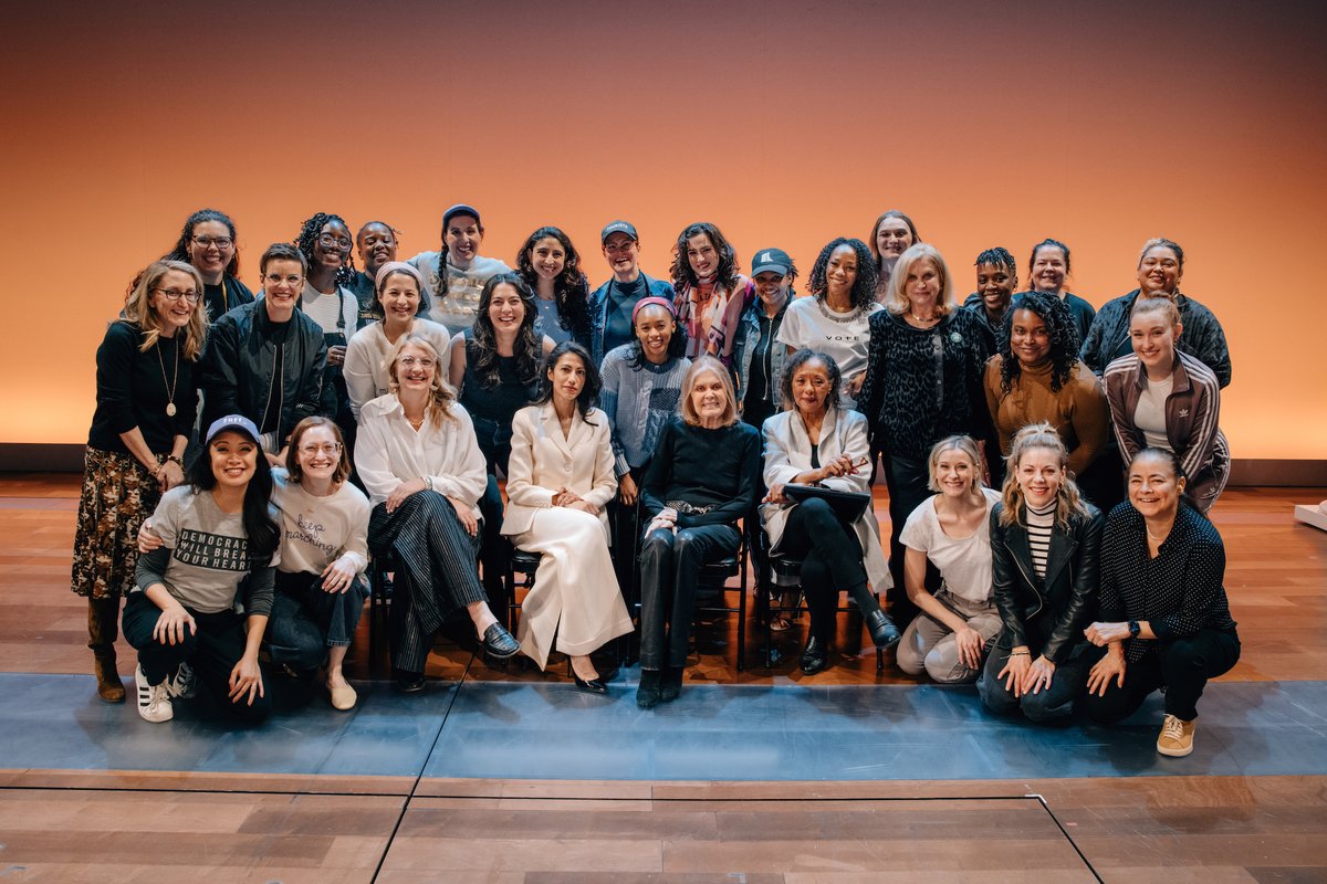 Last week was electric with Gloria Steinem at our VIP reception, followed by an empowering ERA Advocacy Night with @suffsmusical. Help us continue this momentum for equality and the ERA by donating today. eracoalition.org/donate